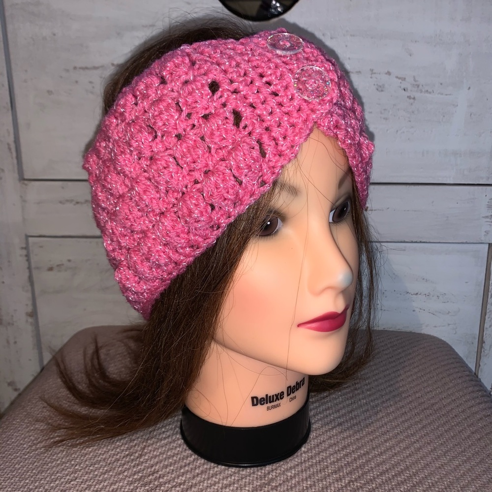 Pink Glitter Headband